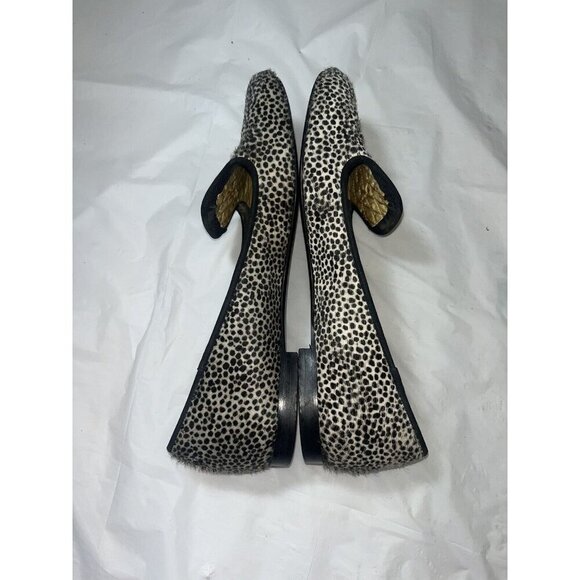 Avec Moderation Made in Italy Calf Hair Loafers Flats Spotted US Size 7.5-8 - Picture 6 of 11